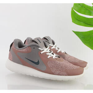 Nike Womens Zaca  Running Shoes Size 11 Burgundy Gray Sneaker Athletic Trainers